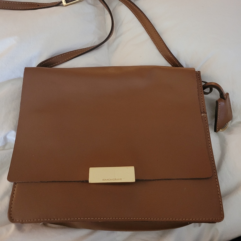 Isaac Mizrahi genuine leather purse used once